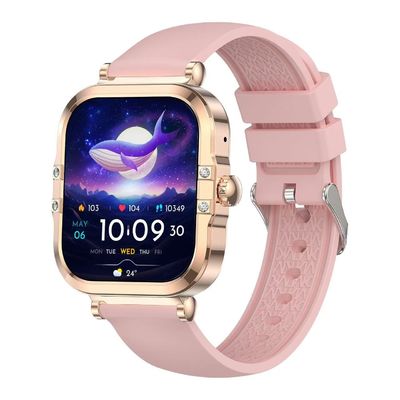 良い価格 ウェアラブル スタイリッシュ スマートウォッチ 方形 耐水性 バッテリー寿命 オンライン