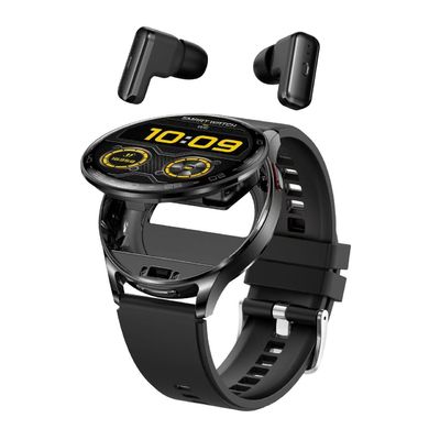 TWS ブルーツ イヤホン スマートウォッチ スタイリッシュなデザイン 磁気充電 TWS イヤホン スマートウォッチ