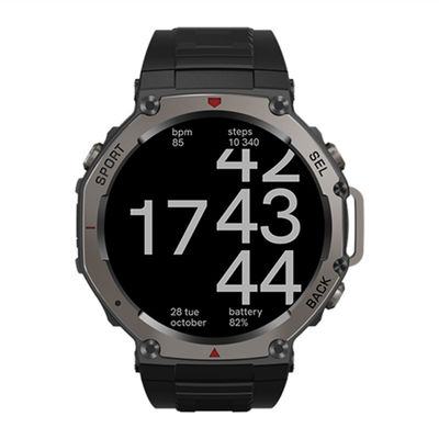 DM58-GPS GPS追跡時計 1.43インチ AMOLED HDディスプレイ 高精度心拍子センサー