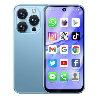 4G 3.88'MT6762 デュアルシム 5MP カメラ WIFI FM ブルートゥース タイプC 指紋 Android ミニ スマートフォン