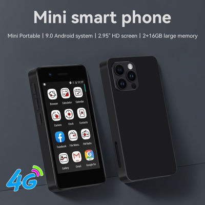良い価格 S18 4G ミニ携帯電話 2.95' 2+16GB MT6737 デュアルシム 5MP 後部カメラ Android 9.0 Type-C オンライン