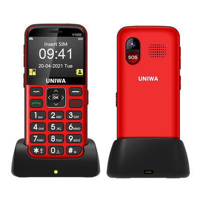 良い価格 UNIWA V1000 高齢者向け携帯電話 4G 便利な老人向け携帯電話 オンライン