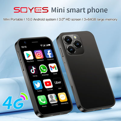 良い価格 XS15 デュアルカード 小型4Gスマートフォン 3+64GB コンパクト フロントカメラ付き オンライン
