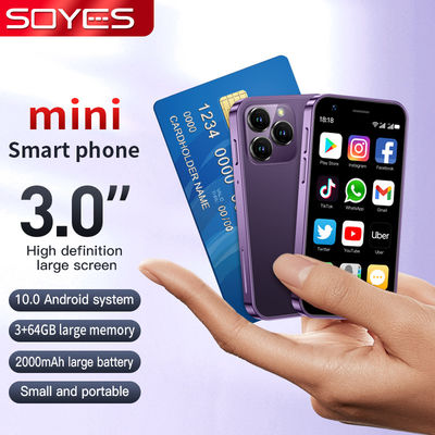 良い価格 クアッドコア 4G ミニ スマートフォン 3+32GB XS16 アンドロイド 10.0 3 インチ スクリーン スマートフォン オンライン