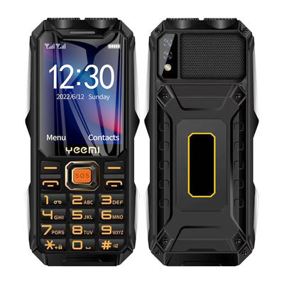 良い価格 YEEMI Q8 2G 携帯電話 2.4インチ 双SIMカード 3000mAh MP3 FM懐中電灯 音箱 オンライン