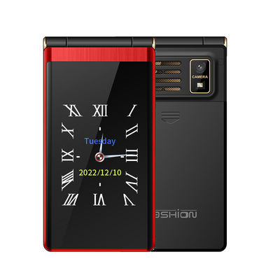 良い価格 Yeemi M1 GSM 2G 2.8 インチ デュアルスクリーン折りたたむ電話 FM Mp3 Mp4 マイクロUSB オンライン