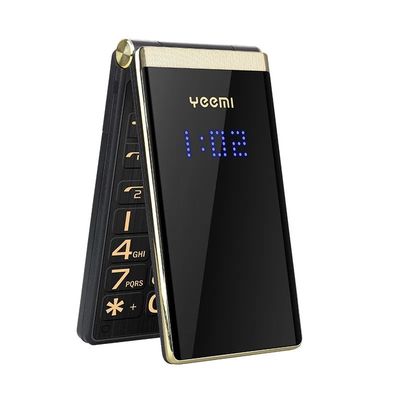 良い価格 YEEMI M2-C 2G 機能電話 GSM MTK 2.8' 双画面 MP4 プレイヤー 高齢者向け フリップフォン オンライン