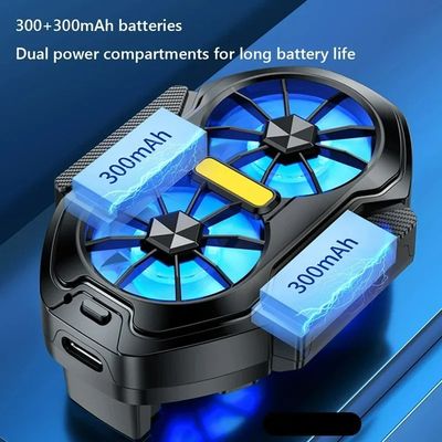 良い価格 FS01 携帯電話用二扇風機 携帯電話用冷却機 充電可能なプラグインオプション オンライン