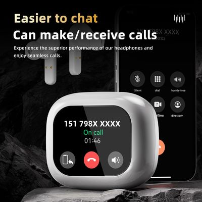 良い価格 WT-7 Bluetooth5.4 ワイヤレス イン イア ENC イヤホン マイク付き 新型 フルインタッチスクリーン ヘッドフォン ANC オンライン