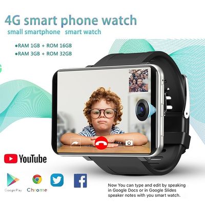 良い価格 DM100 4G 2.86インチスクリーン スマートウォッチ Android 7.1 OS 電話 3+32GB 5MPカメラ 480*640 Ips 2700mah オンライン