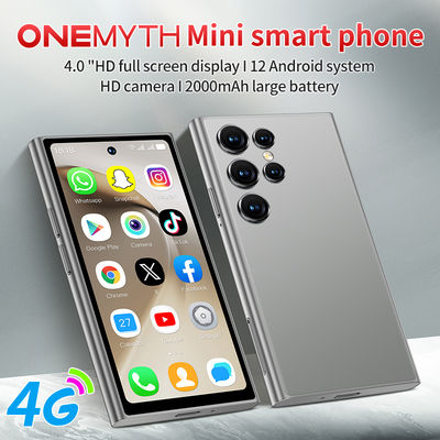 良い価格 4G ミニ スマートフォン 4.0 インチディスプレイ アンドロイド 12 デュアル SIM 2+16GB ROM 5MP フロントとリアカメラ オンライン
