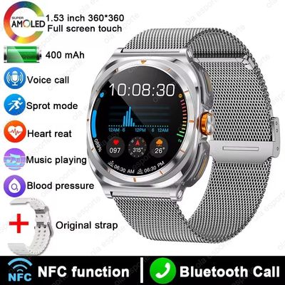良い価格 TWS Smart Watch Durable Alloy PC Material IP67 Waterproof Full Touch Screen GT98 オンライン