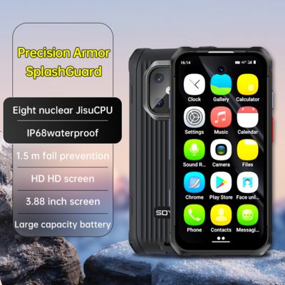 良い価格 IPS Android12 6+128GB 3000mAh MAXO Rugged Smartphone IP68 Mini Waterproof 3.88 '' オンライン