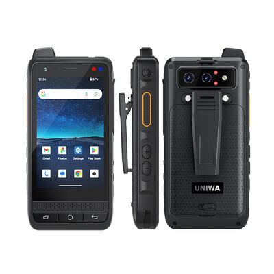 F400 ウォーキー・トッキー 4G 頑丈なPDA アンドロイド15 4' 4' + 64GB 2.5W ビッグスピーカー 4350mAh PoC SOS NFC