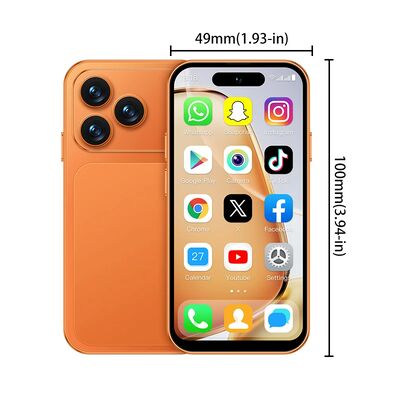 良い価格 2026年 新型 Orange A18 Pro 4.0インチ Android 12.0 2000mAh 4G デュアルSIM スマートフォン オンライン