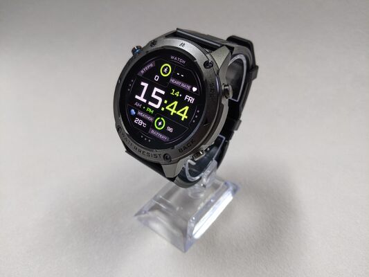 良い価格 DM56 スマートウォッチ マルチGNSSGPS コンパスバロメーター高み計 5ATM防水 ブルートゥース音声通話 1.43' AMOLEDスクリーン online