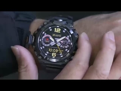 スタイリッシュで機能的な 4G GPS アウトドアウォッチ ステンレス鋼デザイン 1150MA バッテリー