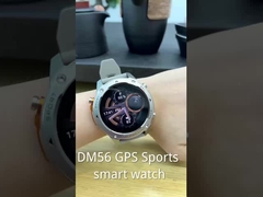 DM56-GPS アンドロイド スマートウォッチ ロング スタンバイ GPS コンパス付き フィットネス