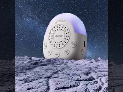 白いノイズマシン5色ナイトライト 30 落ち着く音 タイマー機能 CHILD LOCK