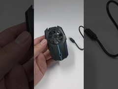 F15 携帯電話 冷却扇 ラジエーター 空気冷却 バック クリップ ゲーム クーラー iPhone Android PUBG ゲーム