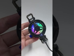 TL07 5V/3A PUBGモバイル用マグネット式スマホクーラー - 半導体冷凍冷却ファン デジタル温度表示付き