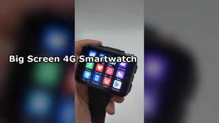スマートウォッチ 4G AMOLED 大画面 フェイスアンロック