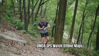 DM59 GPS スポーツウォッチ オフライン マップ