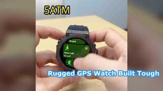 2026 新しい軍用 DM58 GPS スマートウォッチ 1.43 インチ HD AMOLED 5ATM 防水